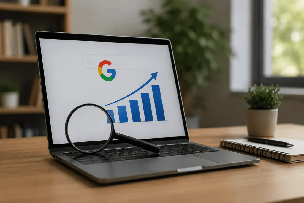 Google ranks website
